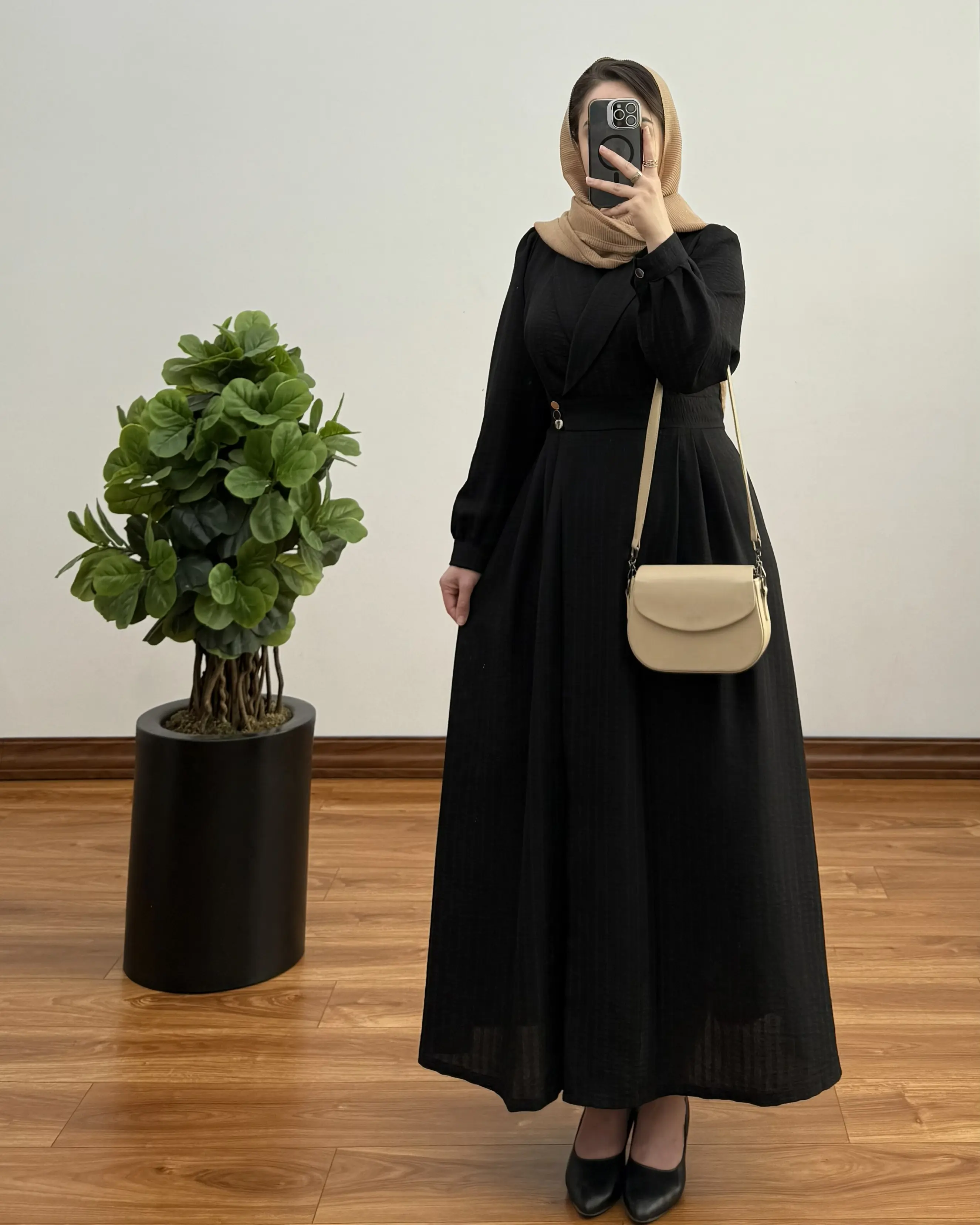 مانتو بلند دخترانه یاسمن